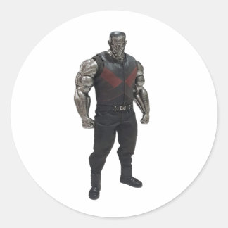 colossus classic round sticker