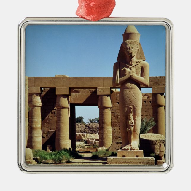 Colossus of Ramesses II: standing statue of Metal Tree Decoration (Front)