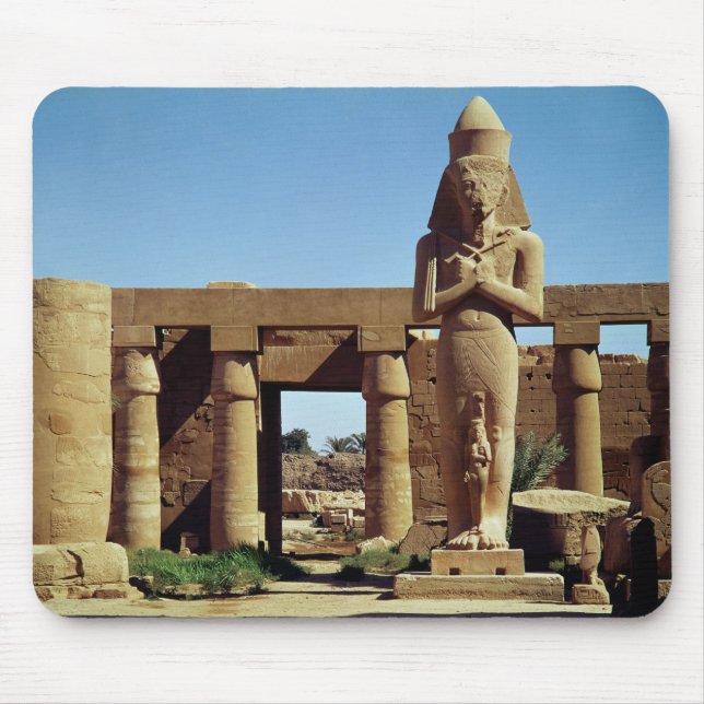 Colossus of Ramesses II: standing statue of Mouse Pad (Front)