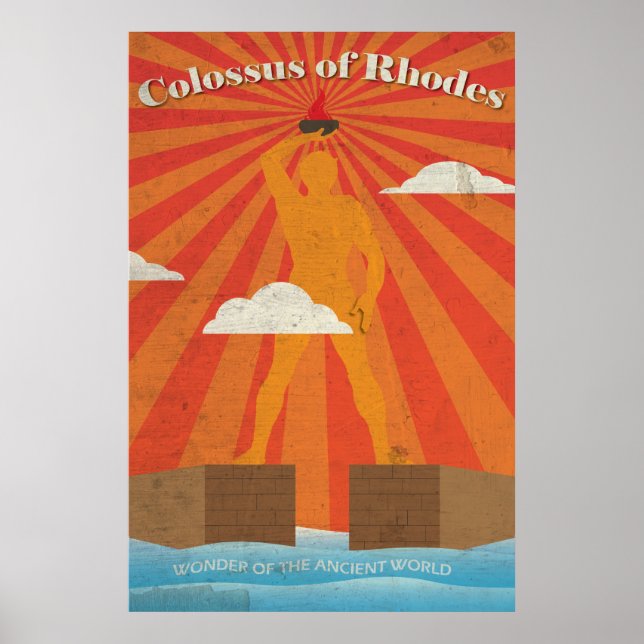 Colossus of Rhodes the Ancient Wonder Poster (Front)