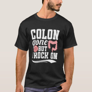 Colostomy Rock On Stoma Surgery Survivor Ostomate T-Shirt