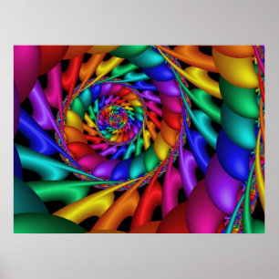 Colour 11 Abstract Art Poster