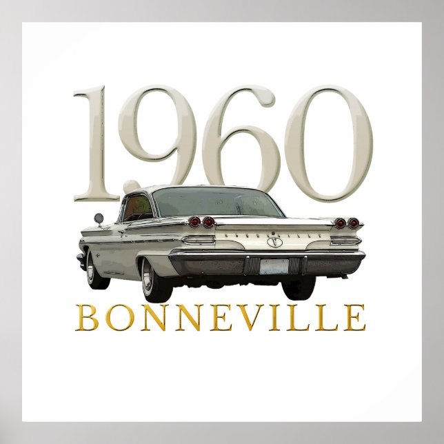 Colour '60 Pontiac coupe poster (Front)