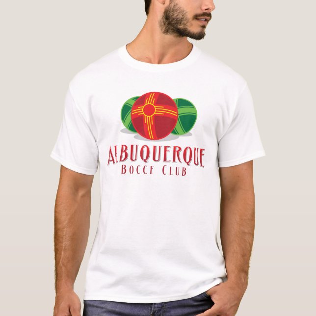 Colour ABQ Bocce Club T-Shirt (Front)