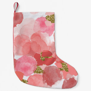 Colour,  abstract,  diverse seamless pattern with  small christmas stocking