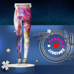 Colour Abstract Painting Leggings