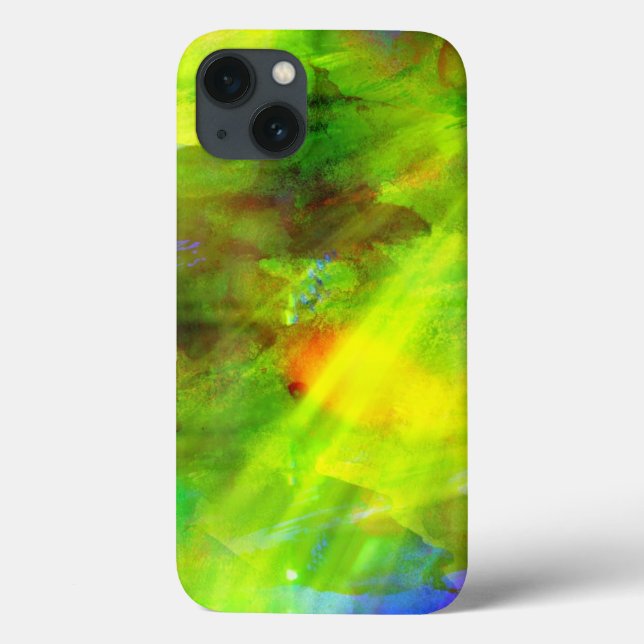 colour abstract seamless background green, yellow Case-Mate iPhone case (Back)