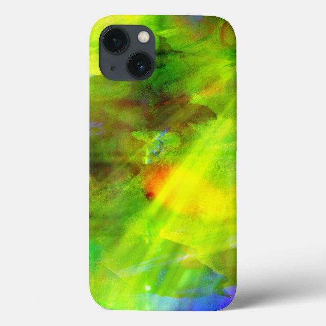 colour abstract seamless background green, yellow Case-Mate iPhone case (Back)