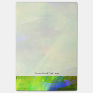 colour abstract seamless background green, yellow post-it notes