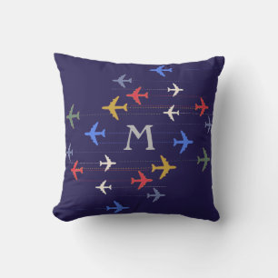 colour aeroplanes with custom initial cushion