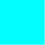colour aqua / cyan standing photo sculpture<br><div class="desc">colour aqua / cyan 00FFFF type of blue</div>