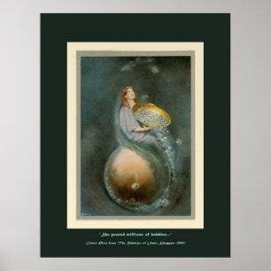 Colour Art Plate from The Rubaiyat of Omar Khayyam Poster