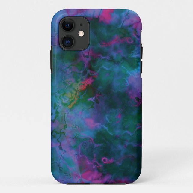 colour arts marble Case-Mate Tough Apple iPhone Case (Back)