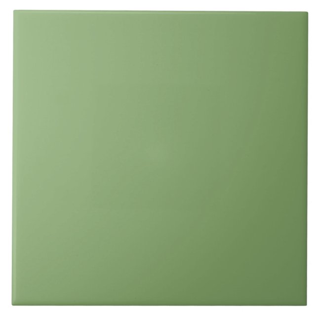 colour asparagus ceramic tile (Front)