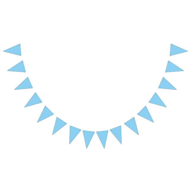 colour baby blue bunting  (All)