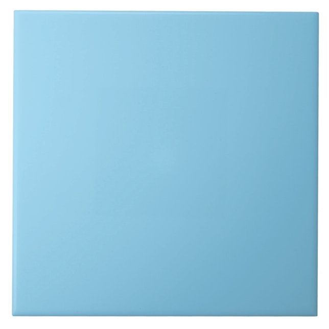 colour baby blue ceramic tile (Front)