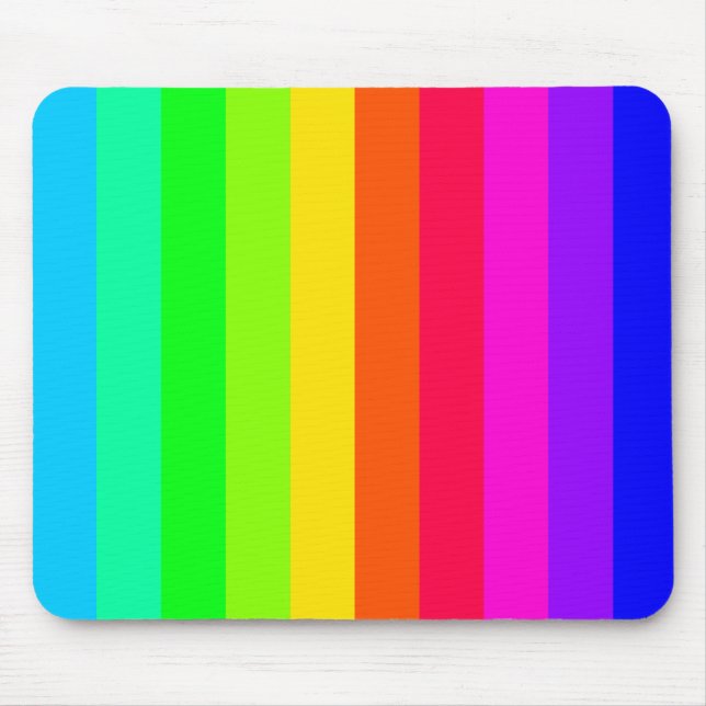 Colour Bars 03 Mouse Pad (Front)