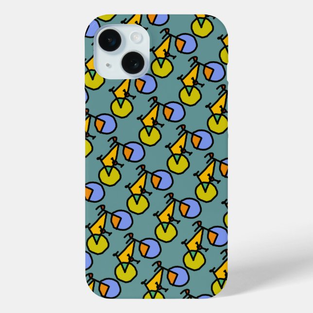 Colour Bike pattern Case-Mate iPhone Case (Back)