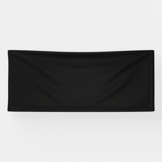 colour black banner (Horizontal)