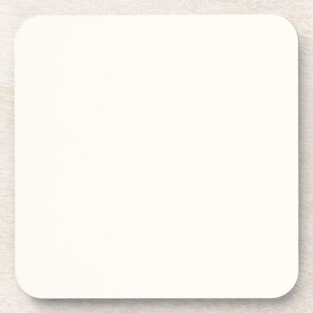 colour blanched almond coaster (Front)