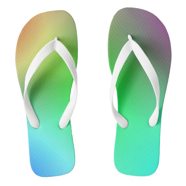 Colour Blend 3 Flip Flops (Footbed)