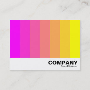 Colour Blend - Magenta to Yellow Business Card