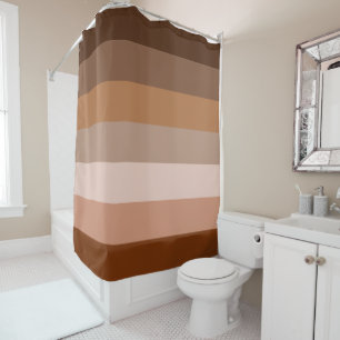 Colour blind love rainbow - no logo shower curtain