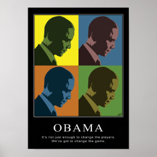 "Colour Blind" Obama Poster
