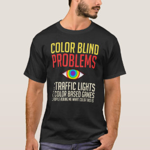 Colour Blind Test  Glasses Visions T-Shirt