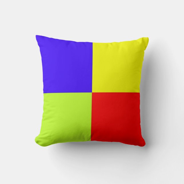 colour block Cushion (Front)