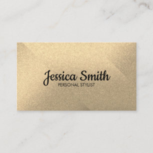 Colour Block    Glitter Business Card