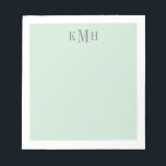 Colour Block Mint Notepad<br><div class="desc">Colour block in mint with a crisp white border.</div>