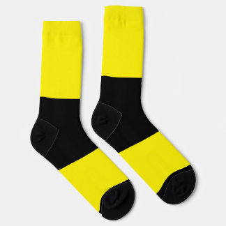 Colour Block Socks- Yellow Socks