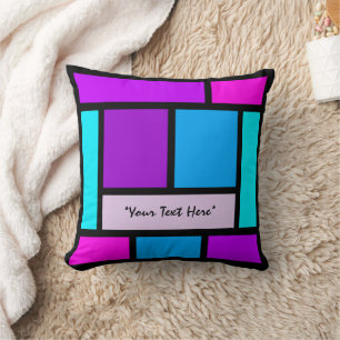 Colour Block Throw Pillow 01