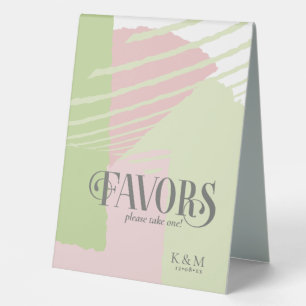 Colour Block Wedding Favours Spring ID740