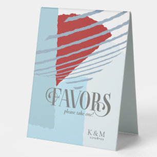 Colour Block Wedding Favours Winter ID740