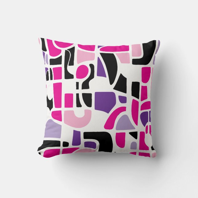colour blocks  cushion (Front)