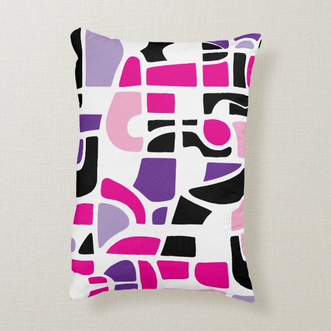 colour blocks  decorative cushion (Back(Vertical))
