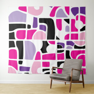 colour blocks  tapestry