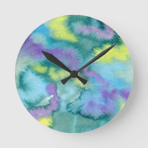 Colour Bloomz Wall Clock