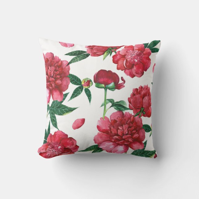  Colour Burst Abstract Art Cushion (Front)