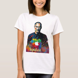 Colour Burst Apple Logo Tee