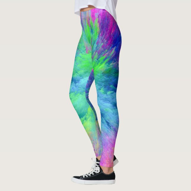 Colour Burst Leggings (Left)