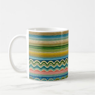 Colour Burst: Mixed Stripes Coffee Mug