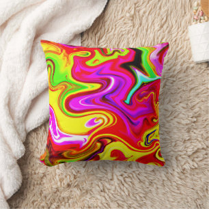 Colour Burst Pattern Cushion
