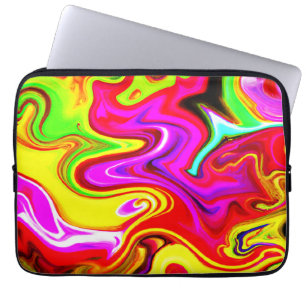 Colour Burst Pattern Laptop Sleeve