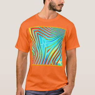 Colour Bursting Pattern T-Shirt