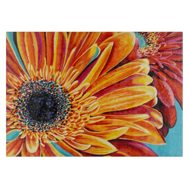 Colour Bursts II Cutting Board (Front)