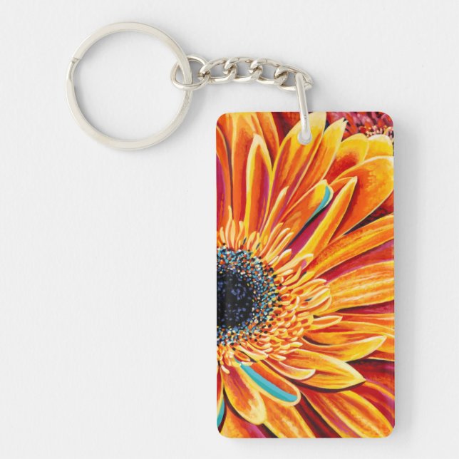 Colour Bursts II Key Ring (Front)