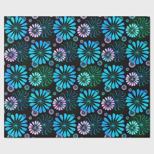 Colour Bursts Wrapping Paper (Seam)